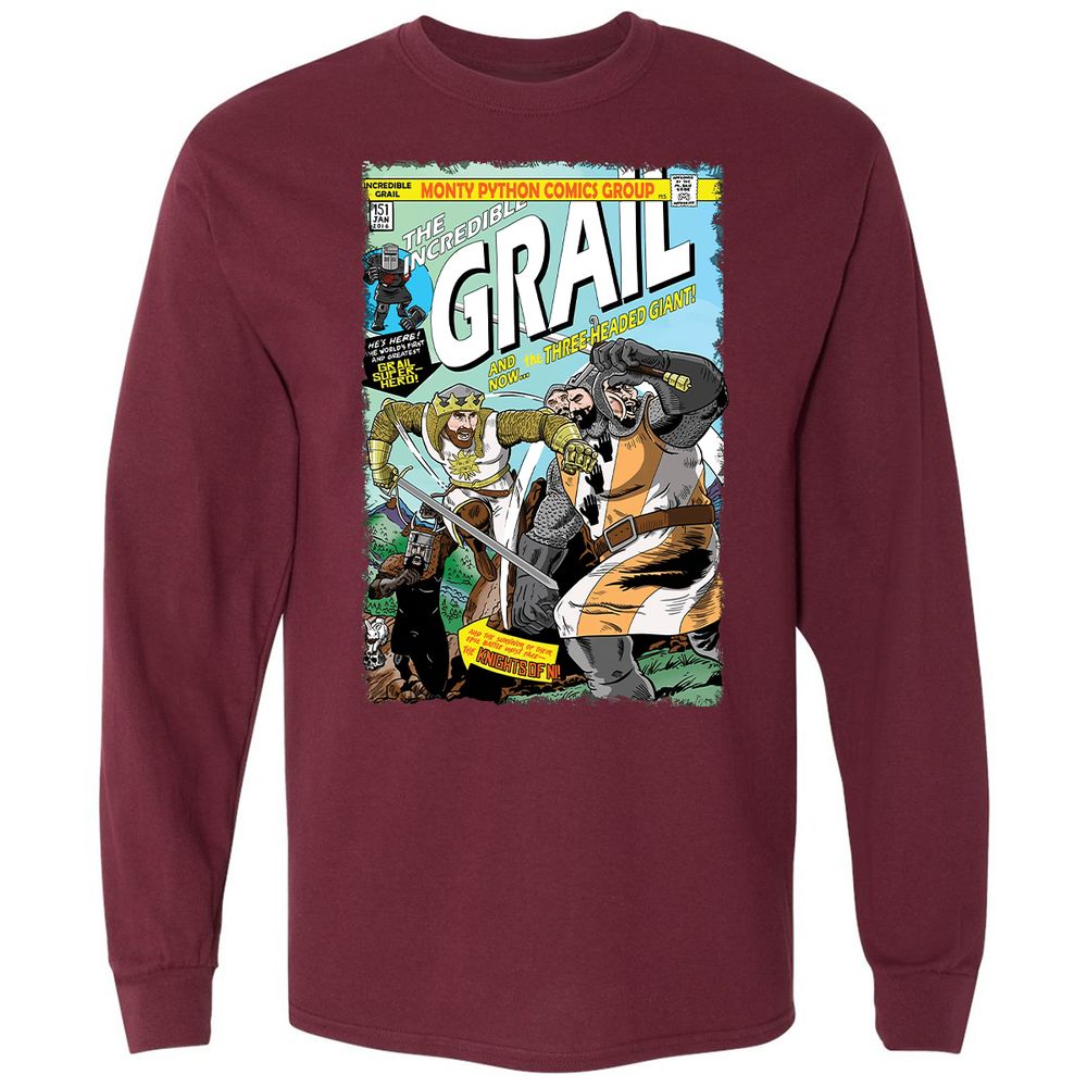 Long Sleeve T-Shirt - A6GE2PLD - Maroon - 11