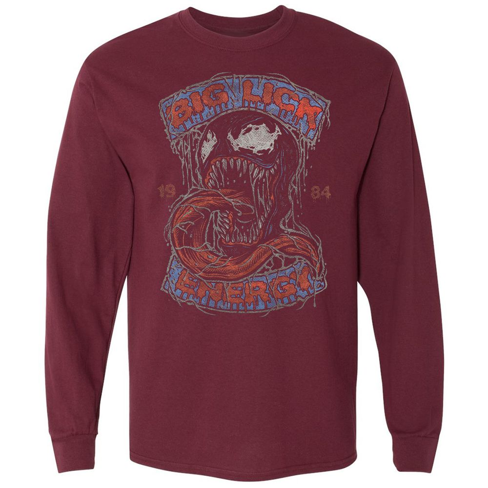 Long Sleeve T-Shirt - D36F9232 - Maroon - 11