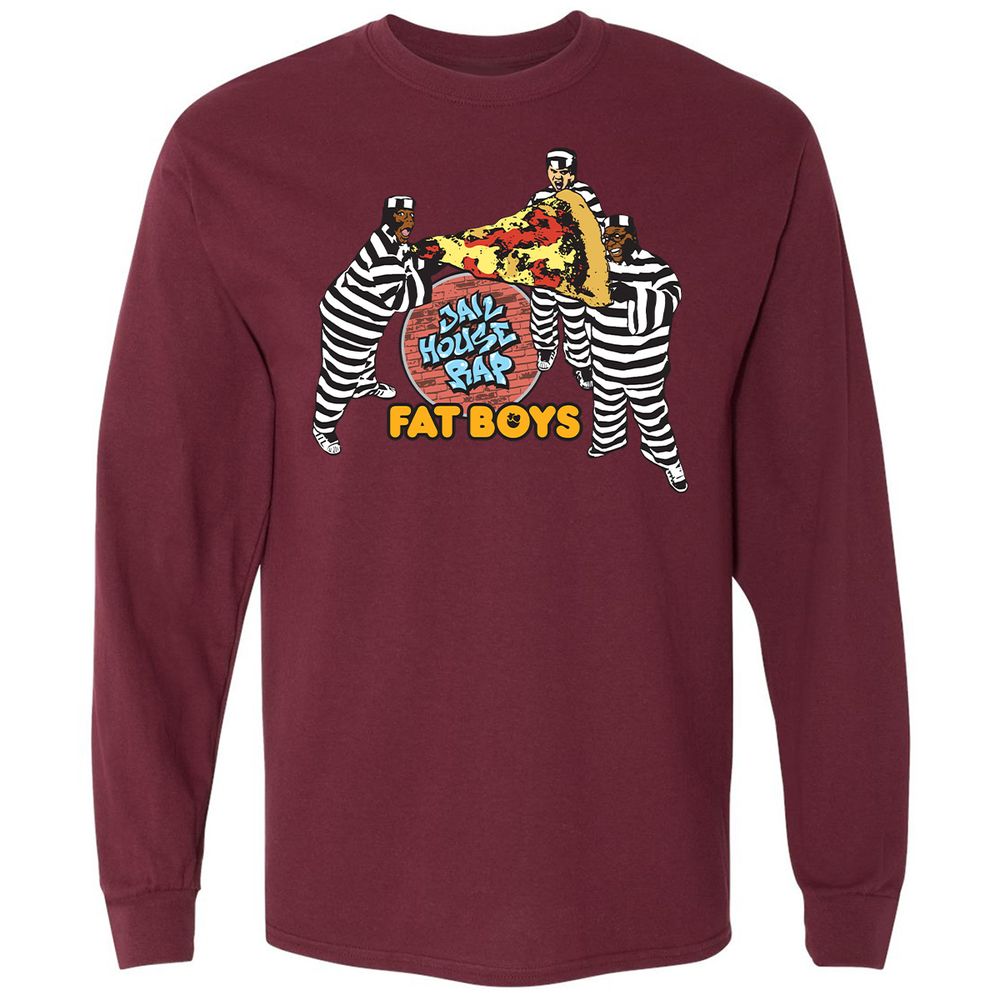 Long Sleeve T-Shirt - LBZXRDB5 - Maroon - 11