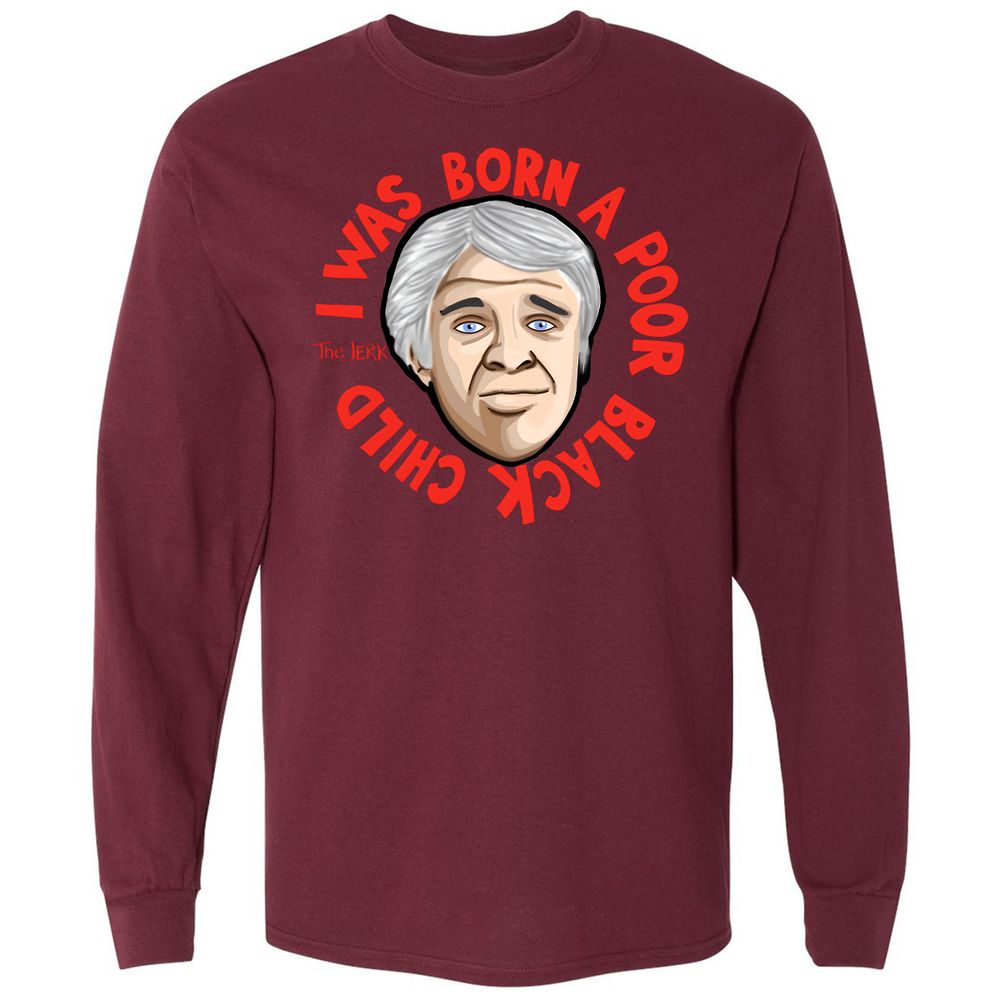 Long Sleeve T-Shirt - UCHT2WAD - Maroon - 11