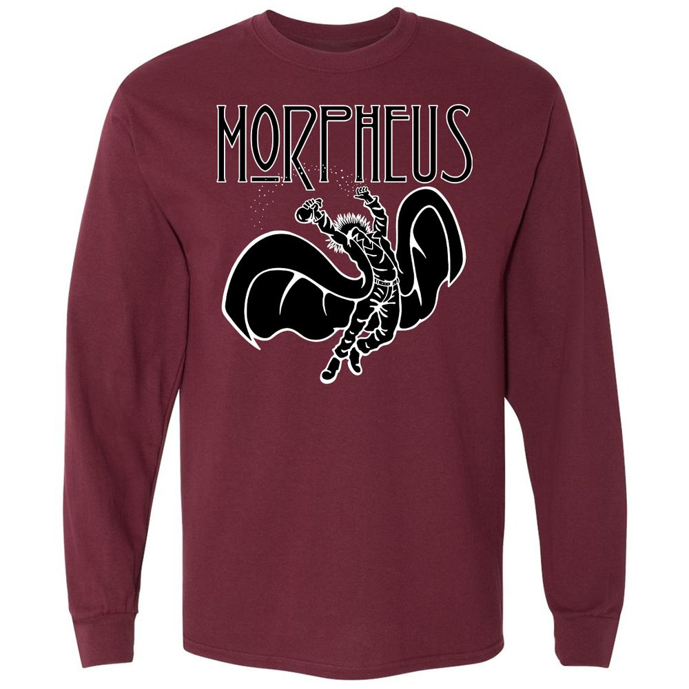 Long Sleeve T-Shirt - VJVN8CZ5 - Maroon - 11