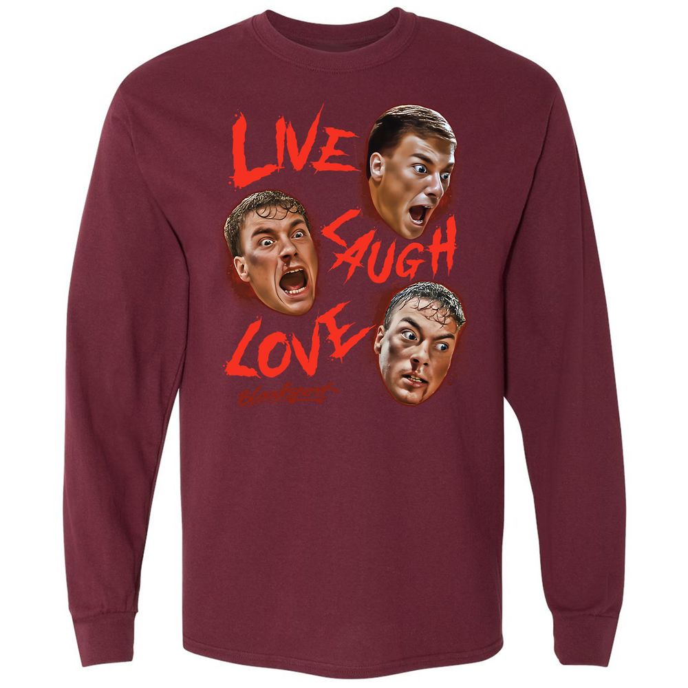 Long Sleeve T-Shirt - S712UXF5 - Maroon - 11