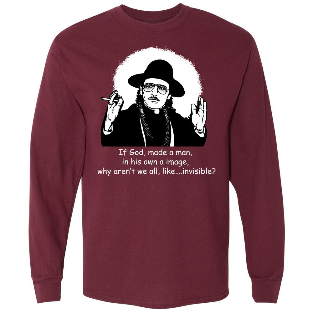 Long Sleeve T-Shirt - LUT9LAT6 - Maroon - 11