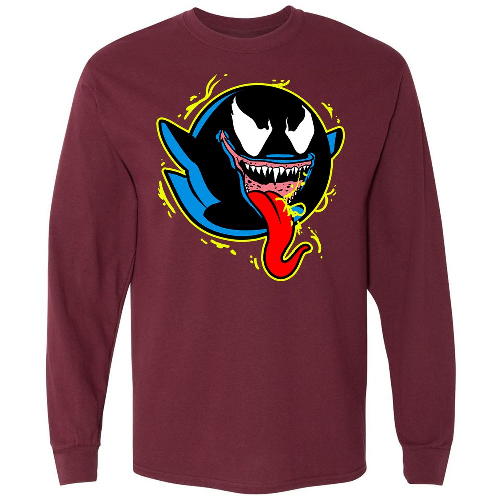 Long Sleeve T-Shirt - UMGJDU23 - Maroon - 11