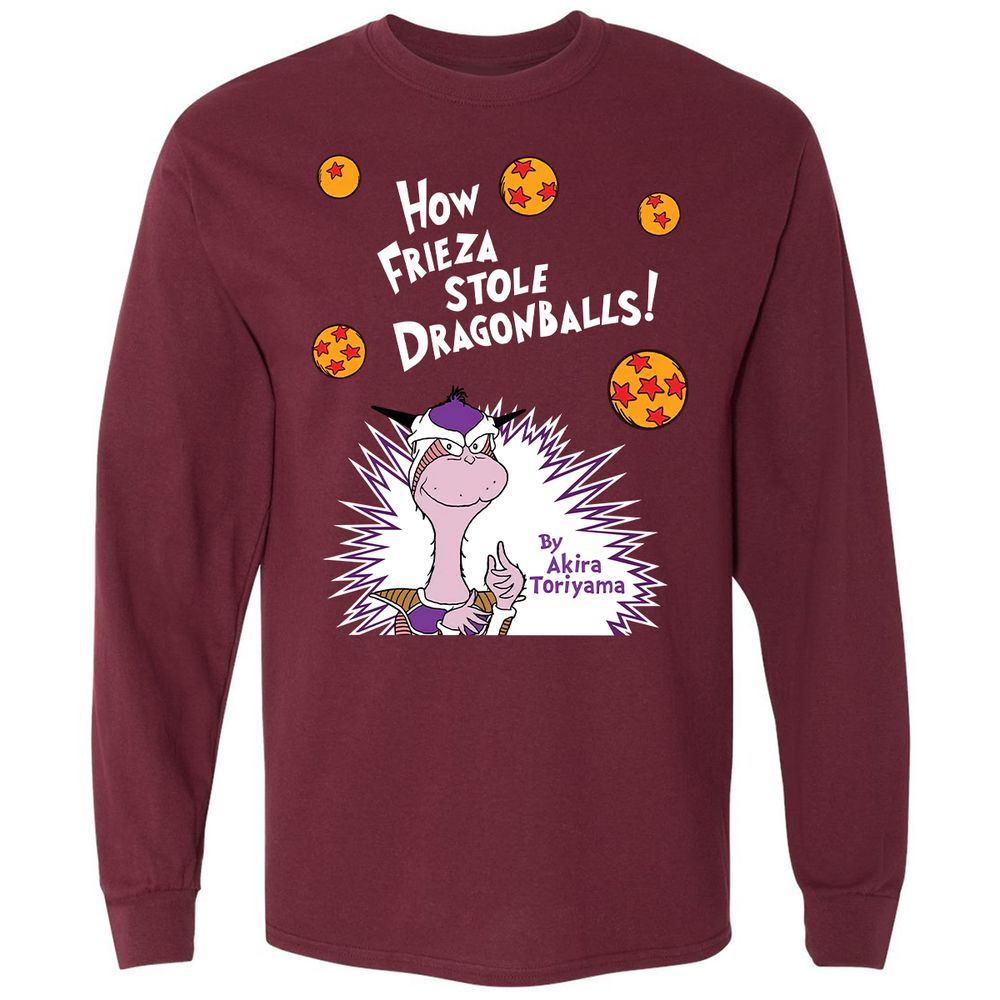 Long Sleeve T-Shirt - ANKX3G86 - Maroon - 11