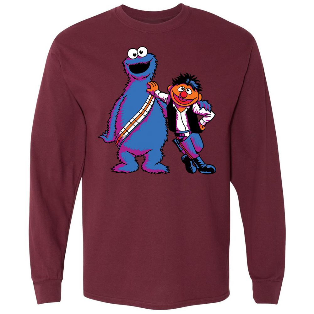 Long Sleeve T-Shirt - 4VNGUX91 - Maroon - 11