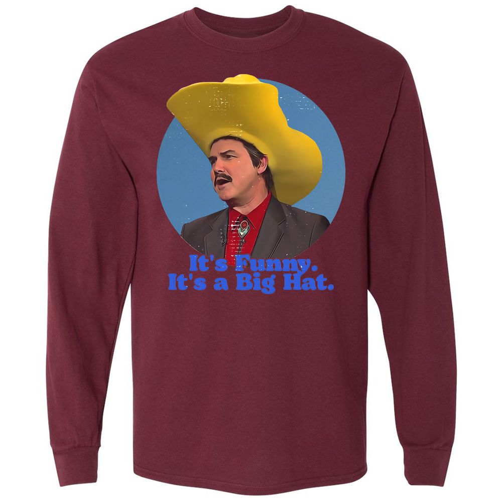 Long Sleeve T-Shirt - GA98J4AD - Maroon - 11