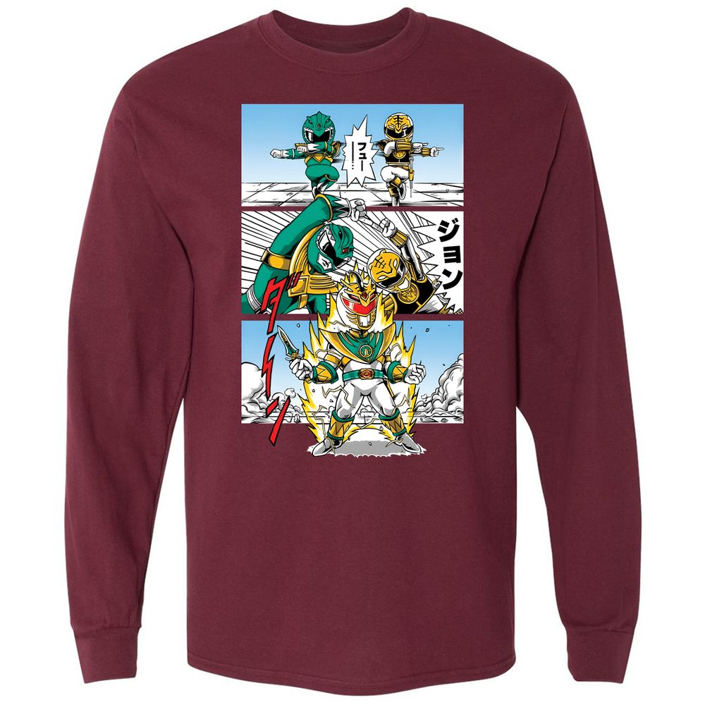 Long Sleeve T-Shirt - PFWEE8XE - Maroon - 11