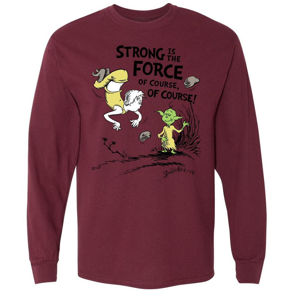 Long Sleeve T-Shirt - A5PM2Z3Q - Maroon - 11