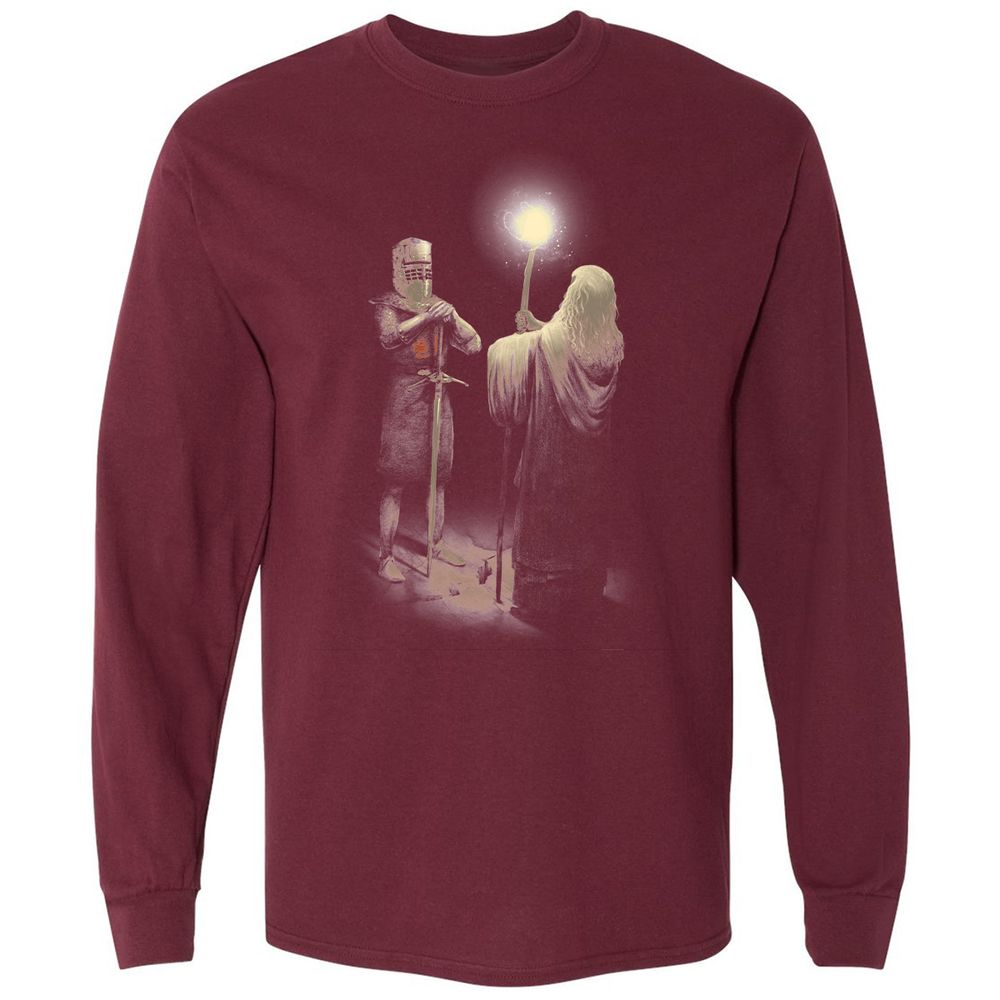 Long Sleeve T-Shirt - SN1BS534 - Maroon - 11