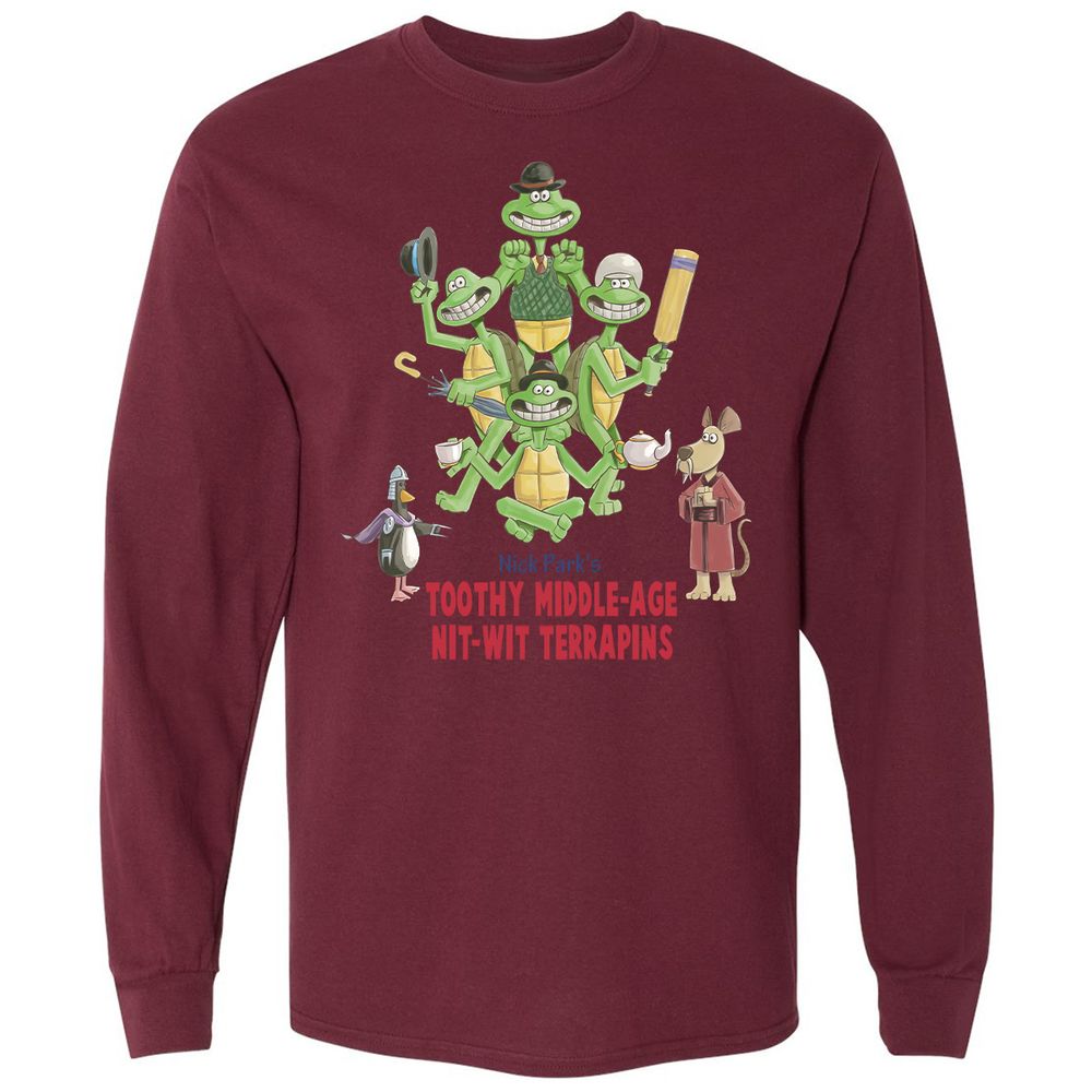 Long Sleeve T-Shirt - 1M3VG2J1 - Maroon - 11