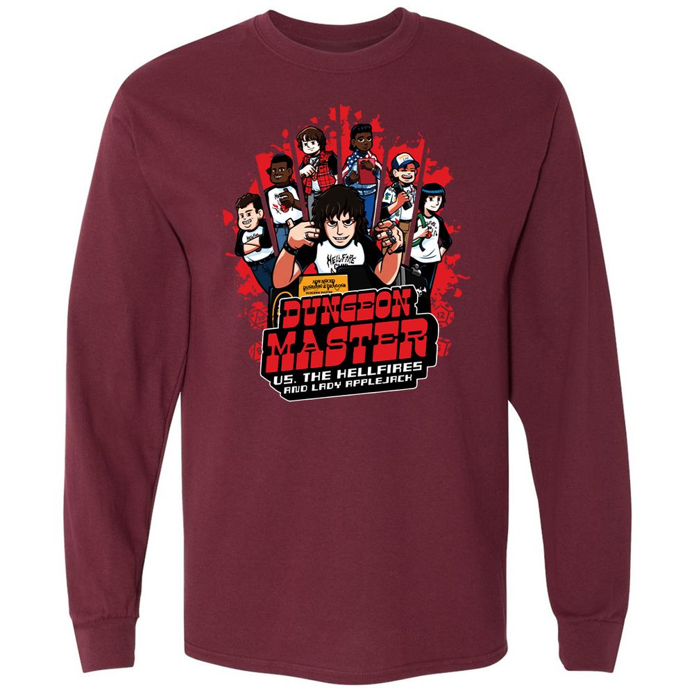 Long Sleeve T-Shirt - BW96HPUS - Maroon - 11