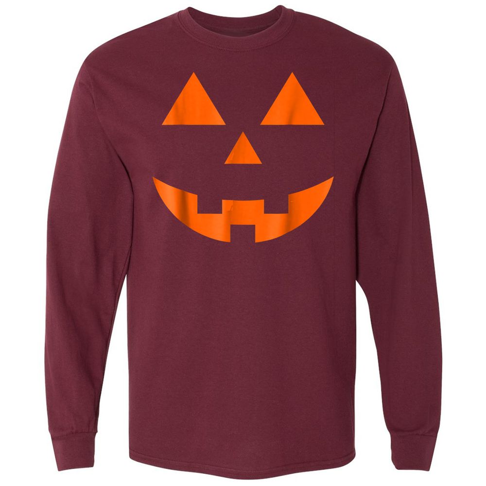 Long Sleeve T-Shirt - R7V5C87P - Maroon - 11