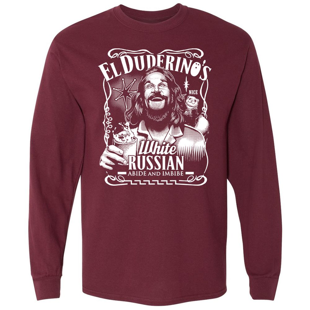 Long Sleeve T-Shirt - Z2H5BU25 - Maroon - 11