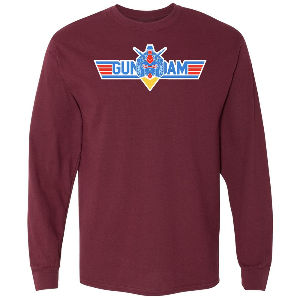 Long Sleeve T-Shirt - 1A2PSRN9 - Maroon - 11