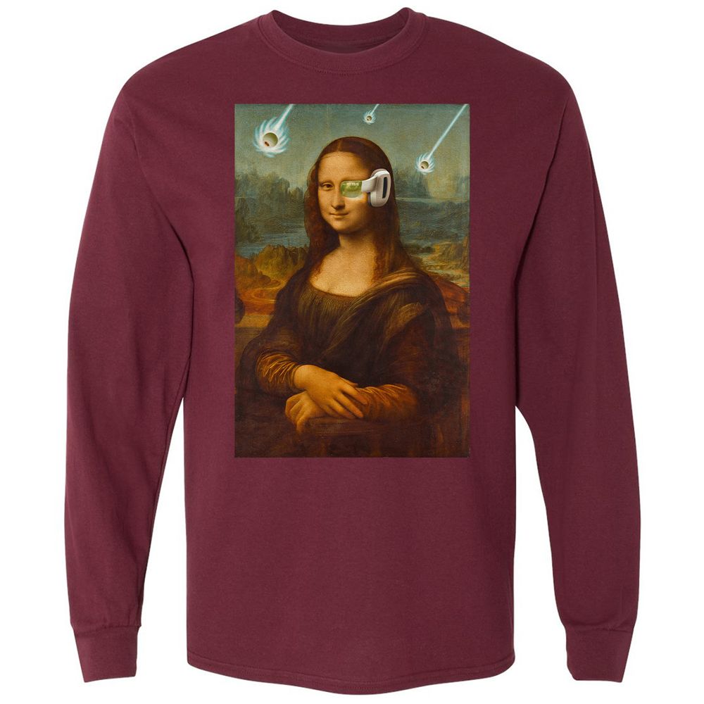 Long Sleeve T-Shirt - LFS3P16E - Maroon - 11