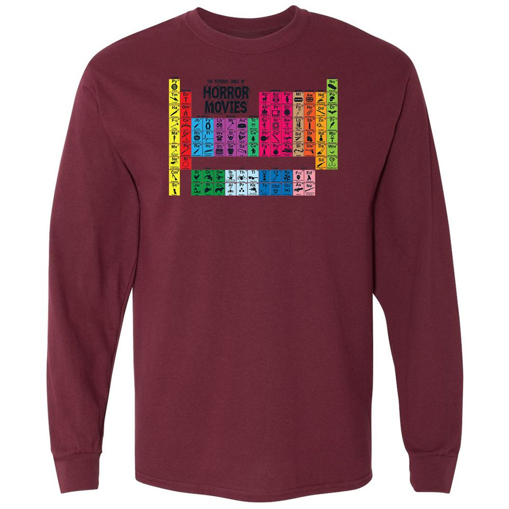 Long Sleeve T-Shirt - BD75263R - Maroon - 11