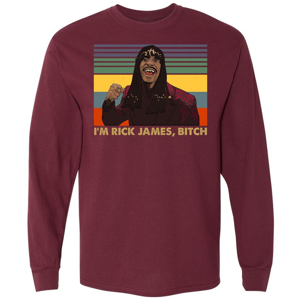 Long Sleeve T-Shirt - 4JWRRSD5 - Maroon - 11
