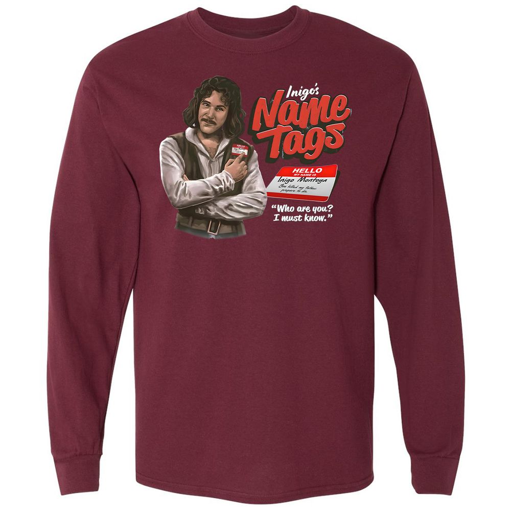 Long Sleeve T-Shirt - 5F1FVBJG - Maroon - 11