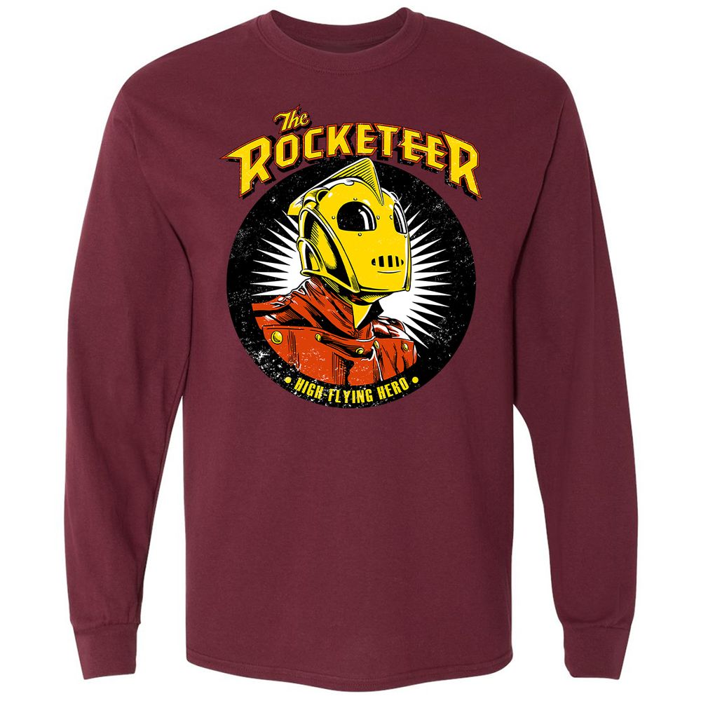 Long Sleeve T-Shirt - 2SCWJ8UX - Maroon - 11