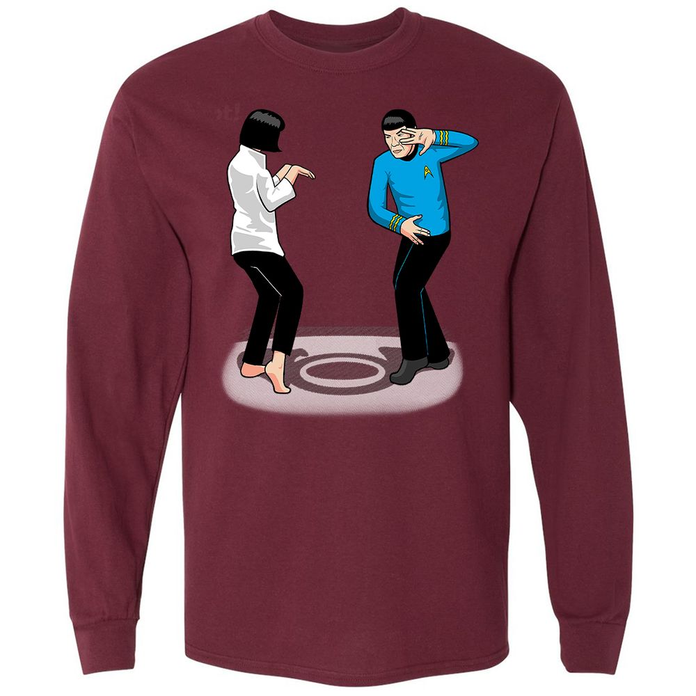 Long Sleeve T-Shirt - YFQRBYYA - Maroon - 11