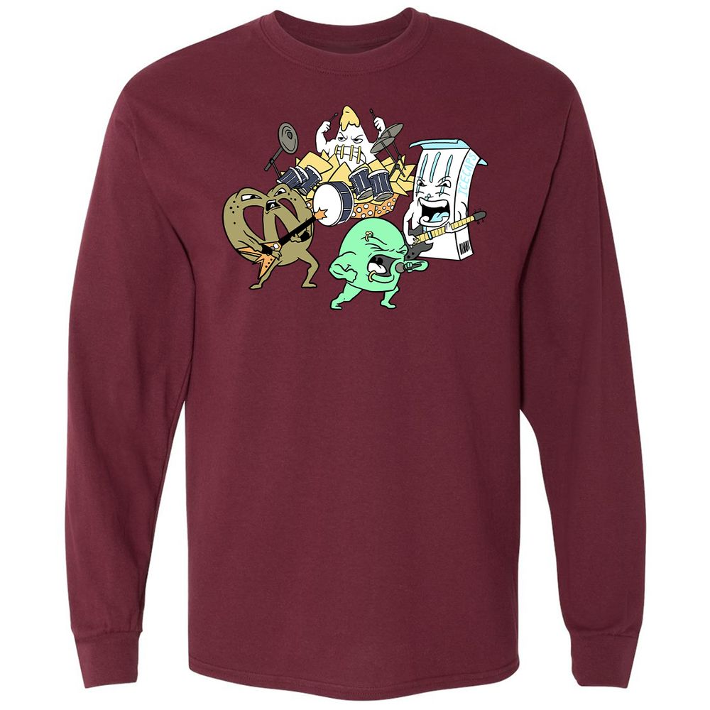 Long Sleeve T-Shirt - S9PCNXWT - Maroon - 11