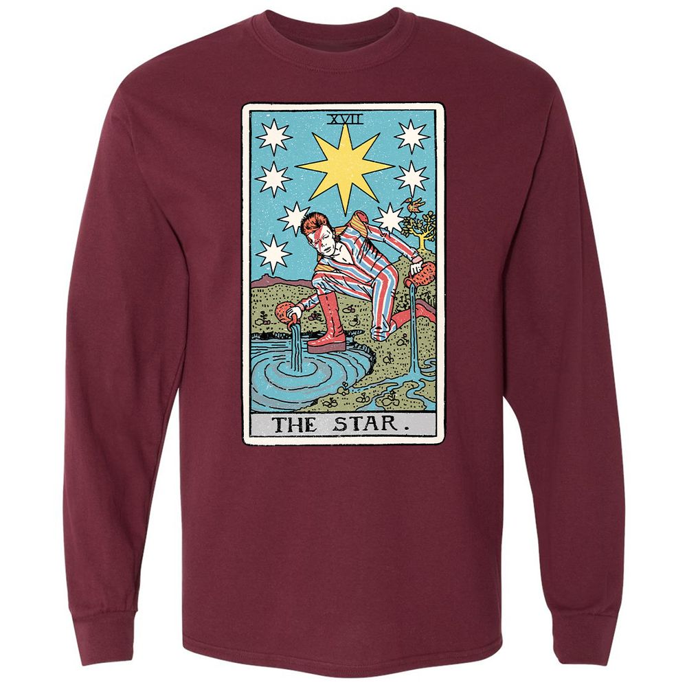 Long Sleeve T-Shirt - 32AKSS9K - Maroon - 11