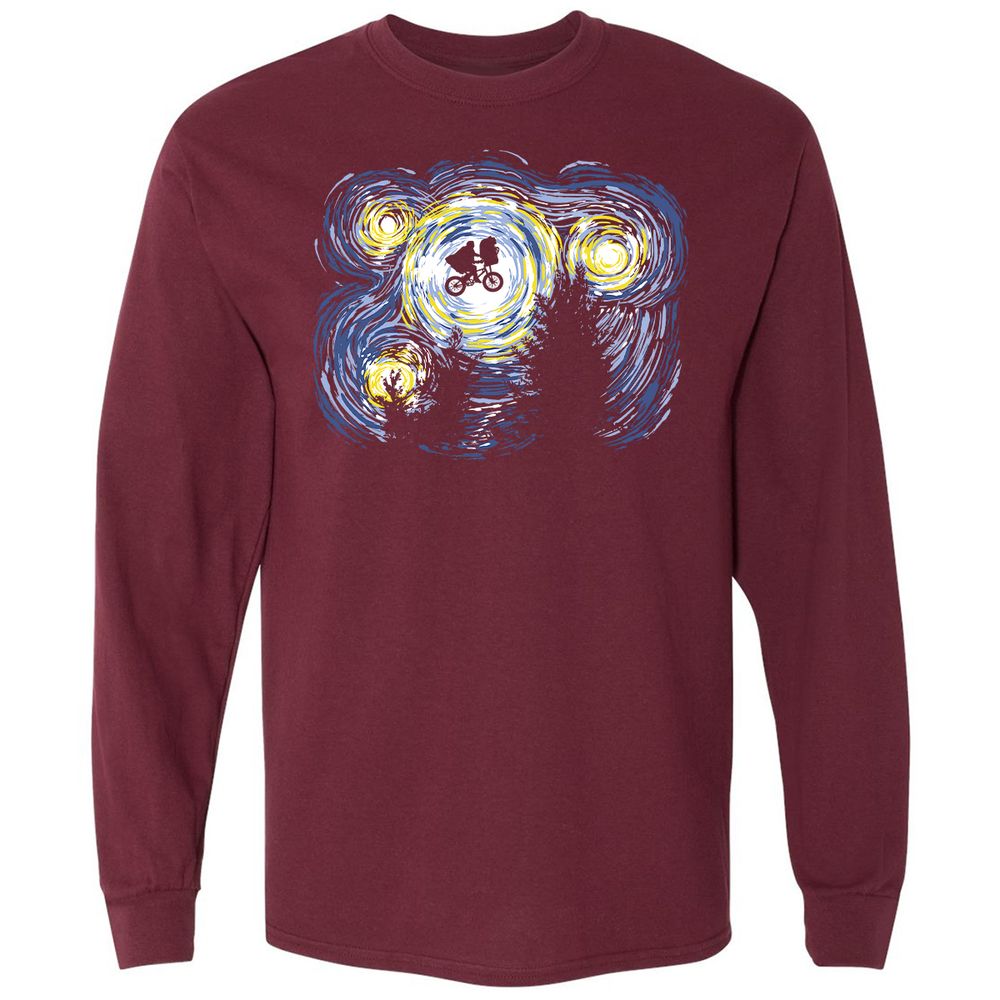Long Sleeve T-Shirt - K1A2LB1M - Maroon - 11
