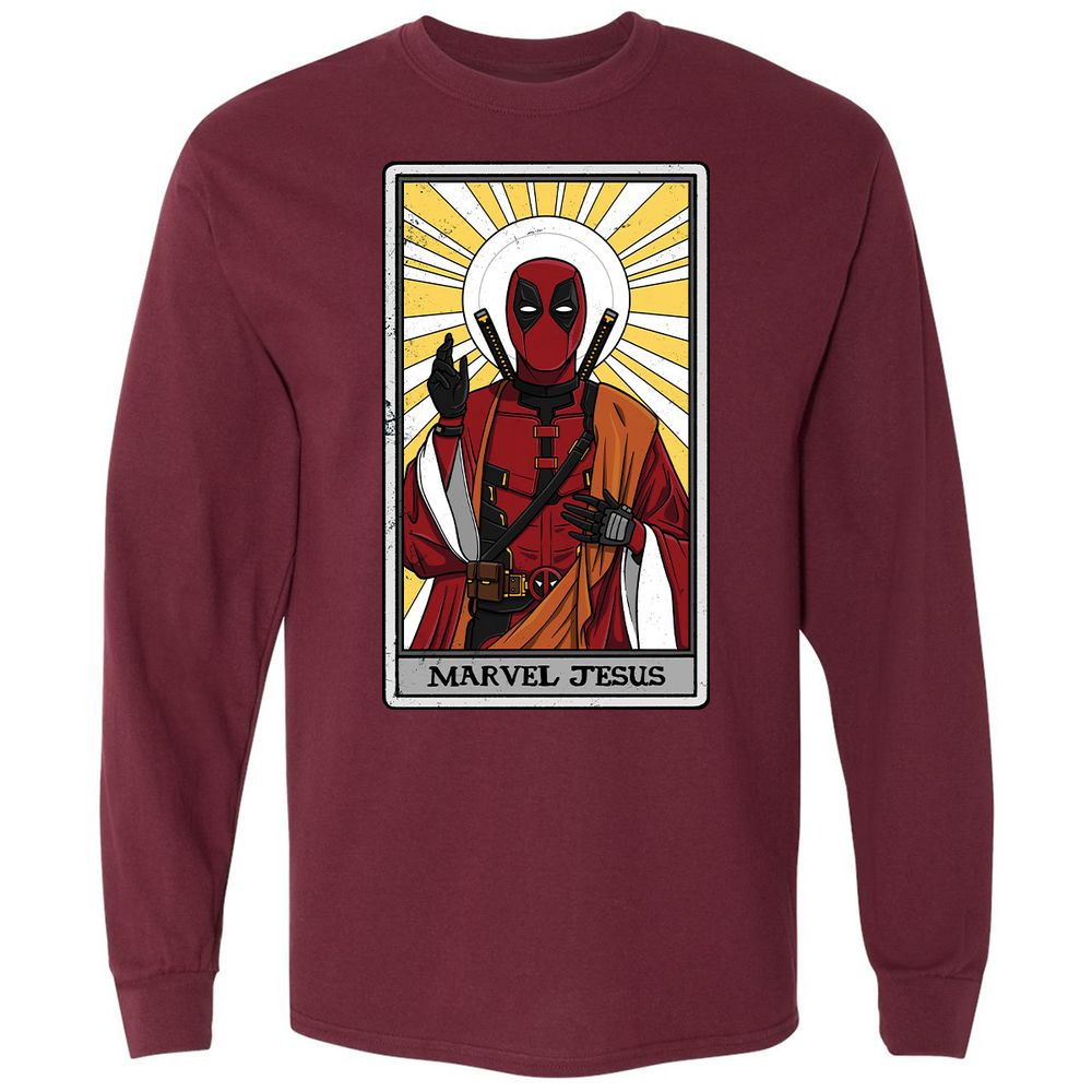 Long Sleeve T-Shirt - FES45PE3 - Maroon - 11