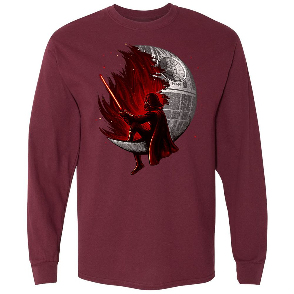 Long Sleeve T-Shirt - HK655U7L - Maroon - 11