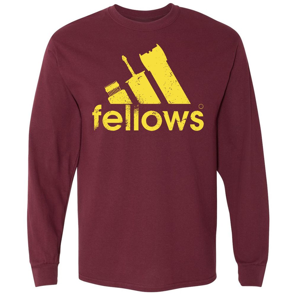 Long Sleeve T-Shirt - NREDV799 - Maroon - 11