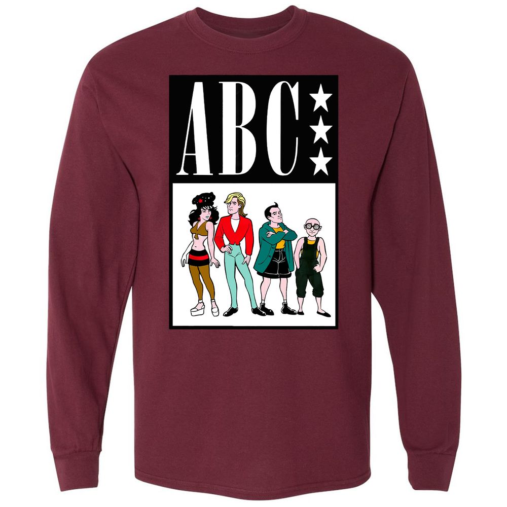 Long Sleeve T-Shirt - LUG42EGL - Maroon - 11