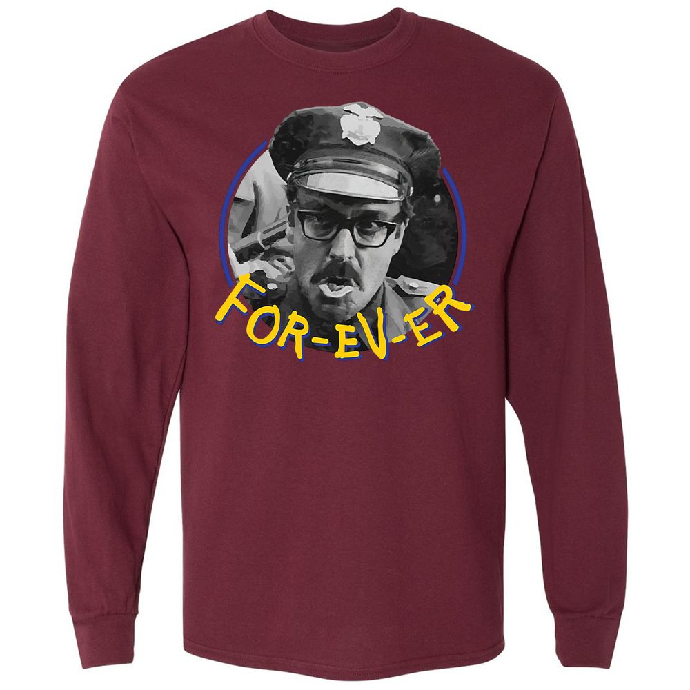 Long Sleeve T-Shirt - H4VT5YK4 - Maroon - 11