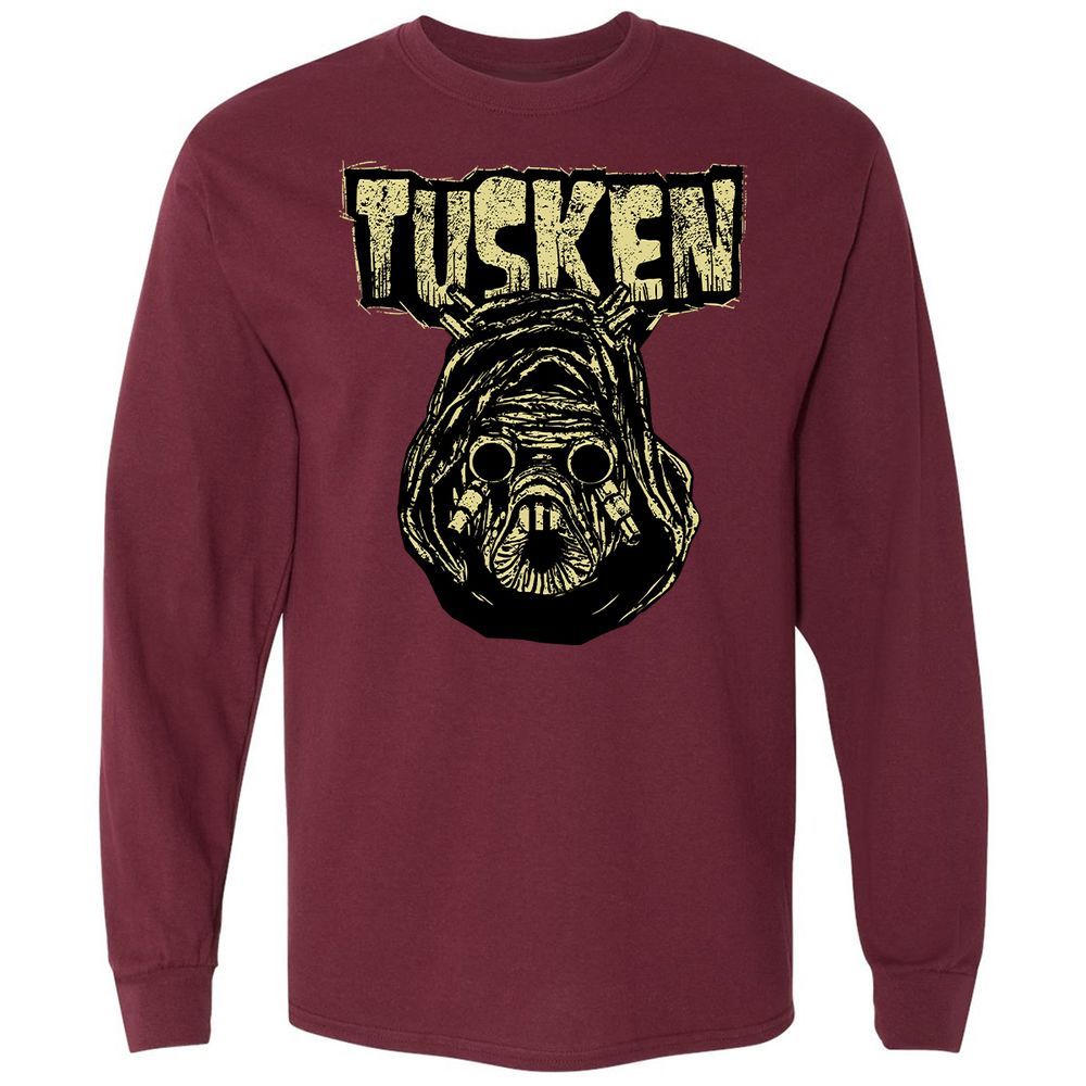 Long Sleeve T-Shirt - KZP9VZSS - Maroon - 11