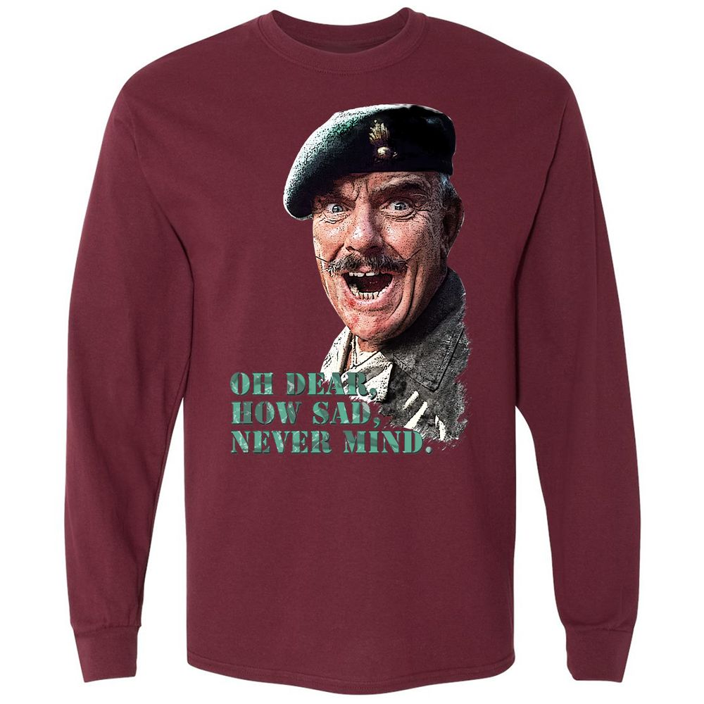 Long Sleeve T-Shirt - 2DJE41EP - Maroon - 11