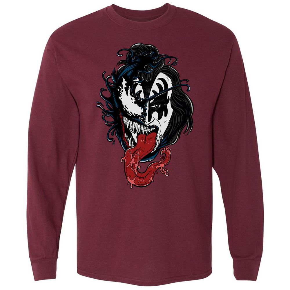 Long Sleeve T-Shirt - ZBB2ZBA3 - Maroon - 11