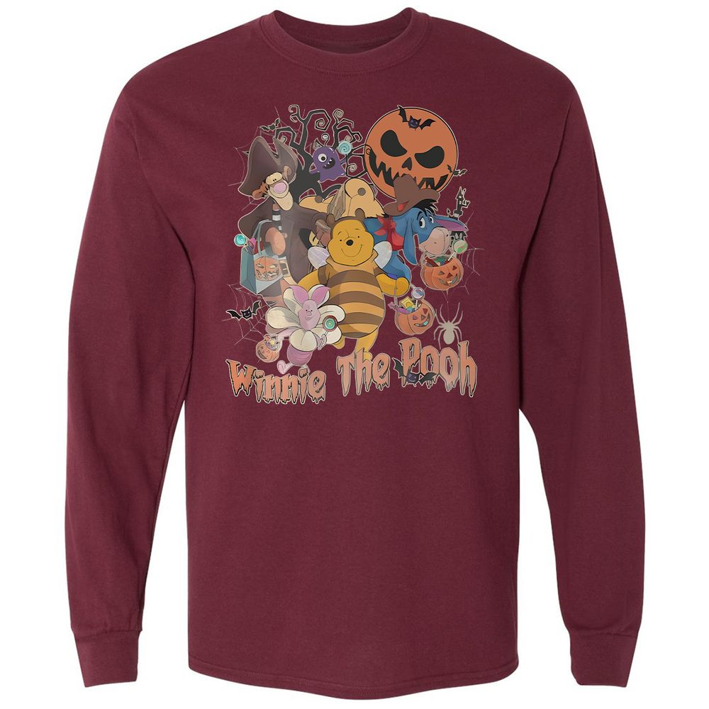 Long Sleeve T-Shirt - PR2X7748 - Maroon - 11