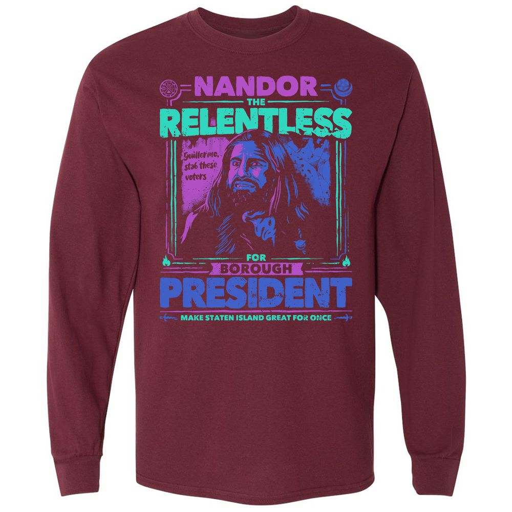 Long Sleeve T-Shirt - 4SBKCLRY - Maroon - 11