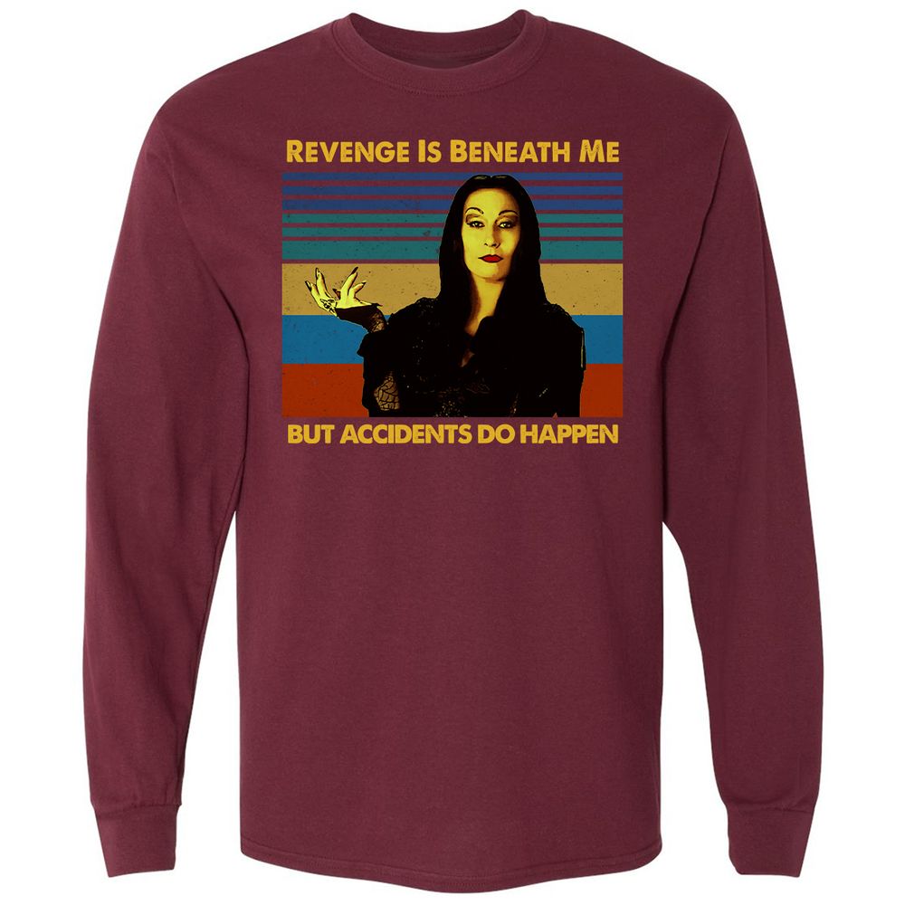 Long Sleeve T-Shirt - 6BB9VPV4 - Maroon - 11