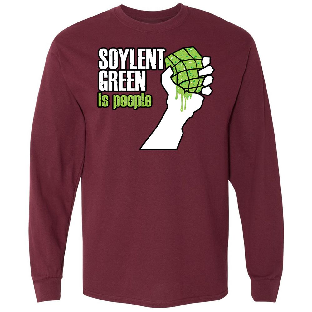 Long Sleeve T-Shirt - Q4RR432M - Maroon - 11