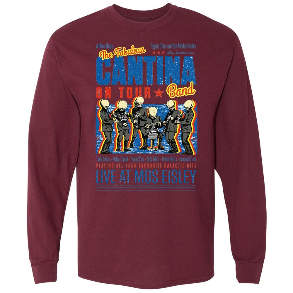 Long Sleeve T-Shirt - QRT2LQCQ - Maroon - 11