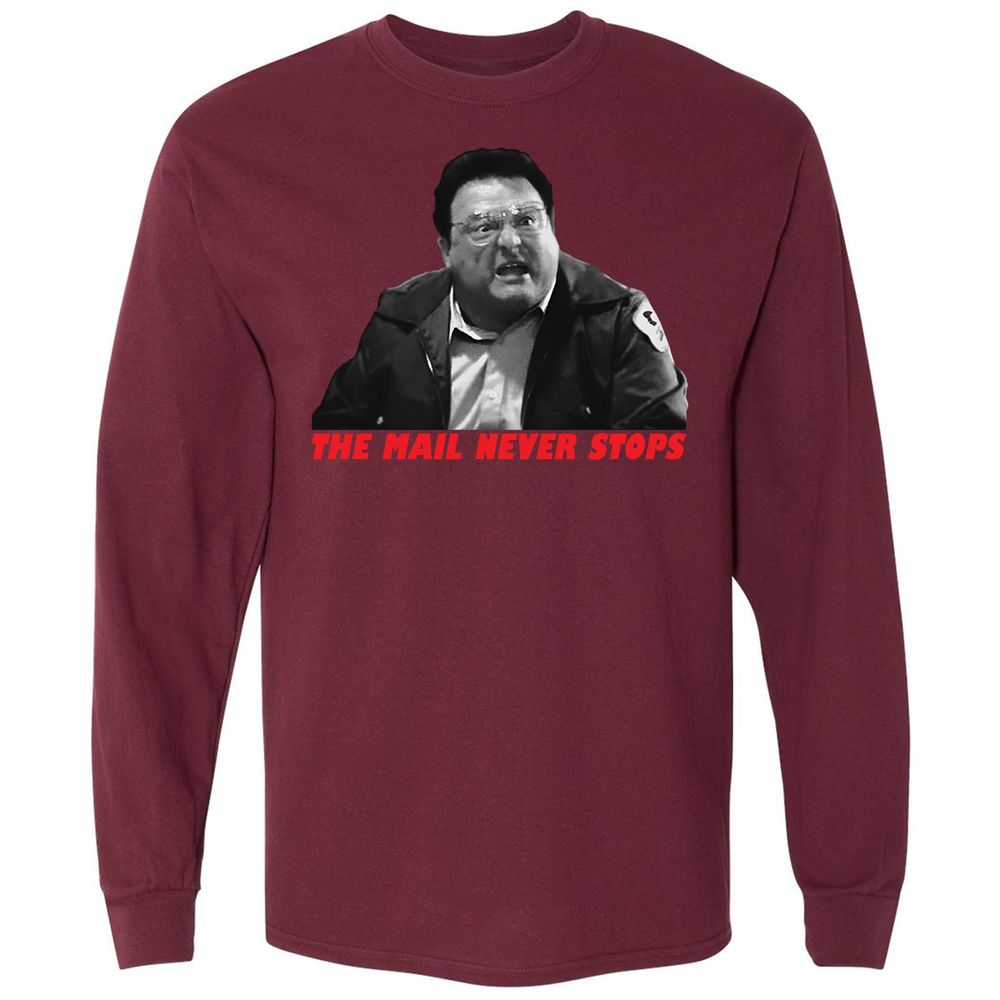 Long Sleeve T-Shirt - 1QV1QH4R - Maroon - 11