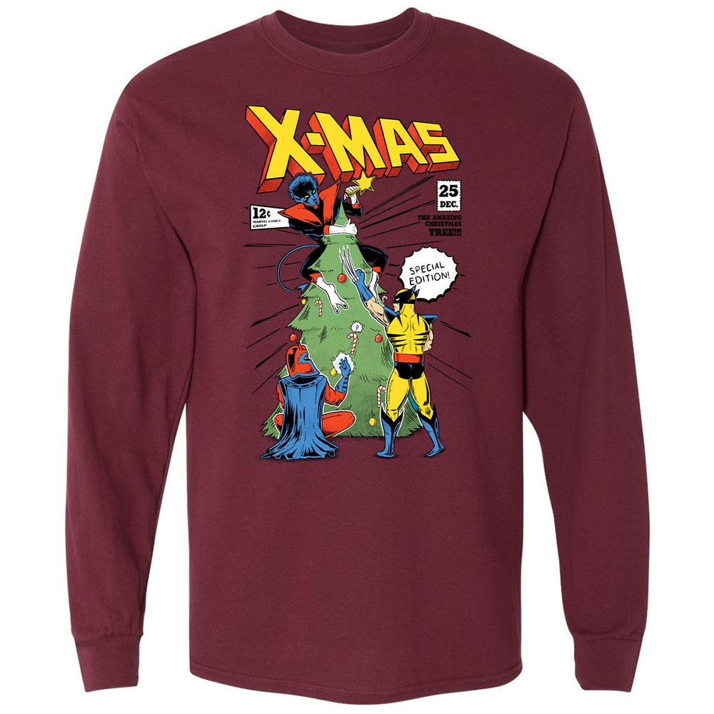 Long Sleeve T-Shirt - SM33L766 - Maroon - 11