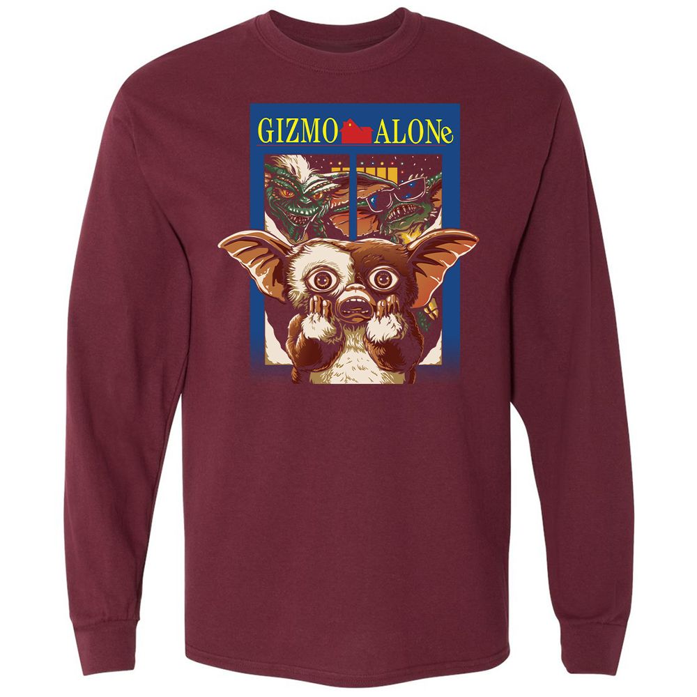 Long Sleeve T-Shirt - XAE65Z8K - Maroon - 11