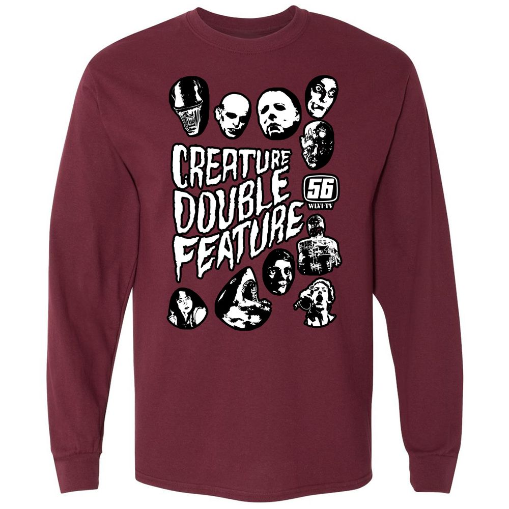 Long Sleeve T-Shirt - UUBAVY8Z - Maroon - 11