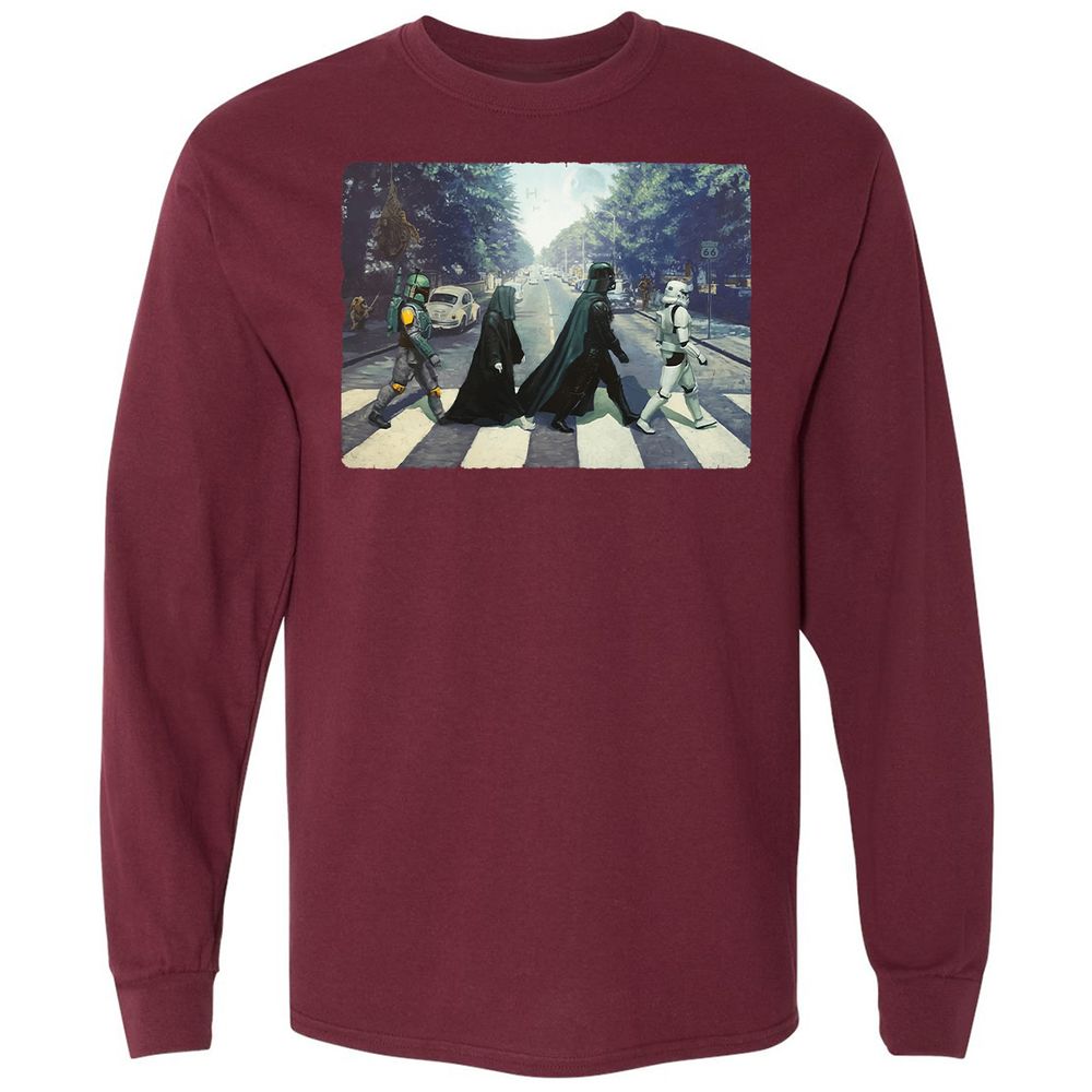 Long Sleeve T-Shirt - W9ACKSCW - Maroon - 11