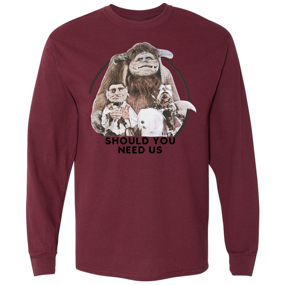 Long Sleeve T-Shirt - JE95RKEJ - Maroon - 11