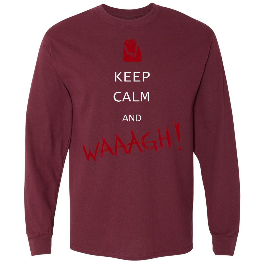 Long Sleeve T-Shirt - YHCT44UX - Maroon - 11