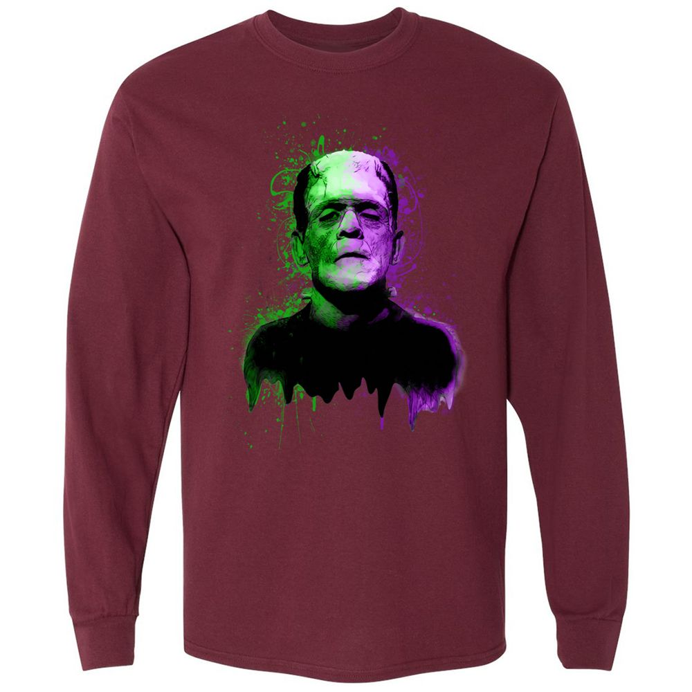 Long Sleeve T-Shirt - J9TWAMBA - Maroon - 11