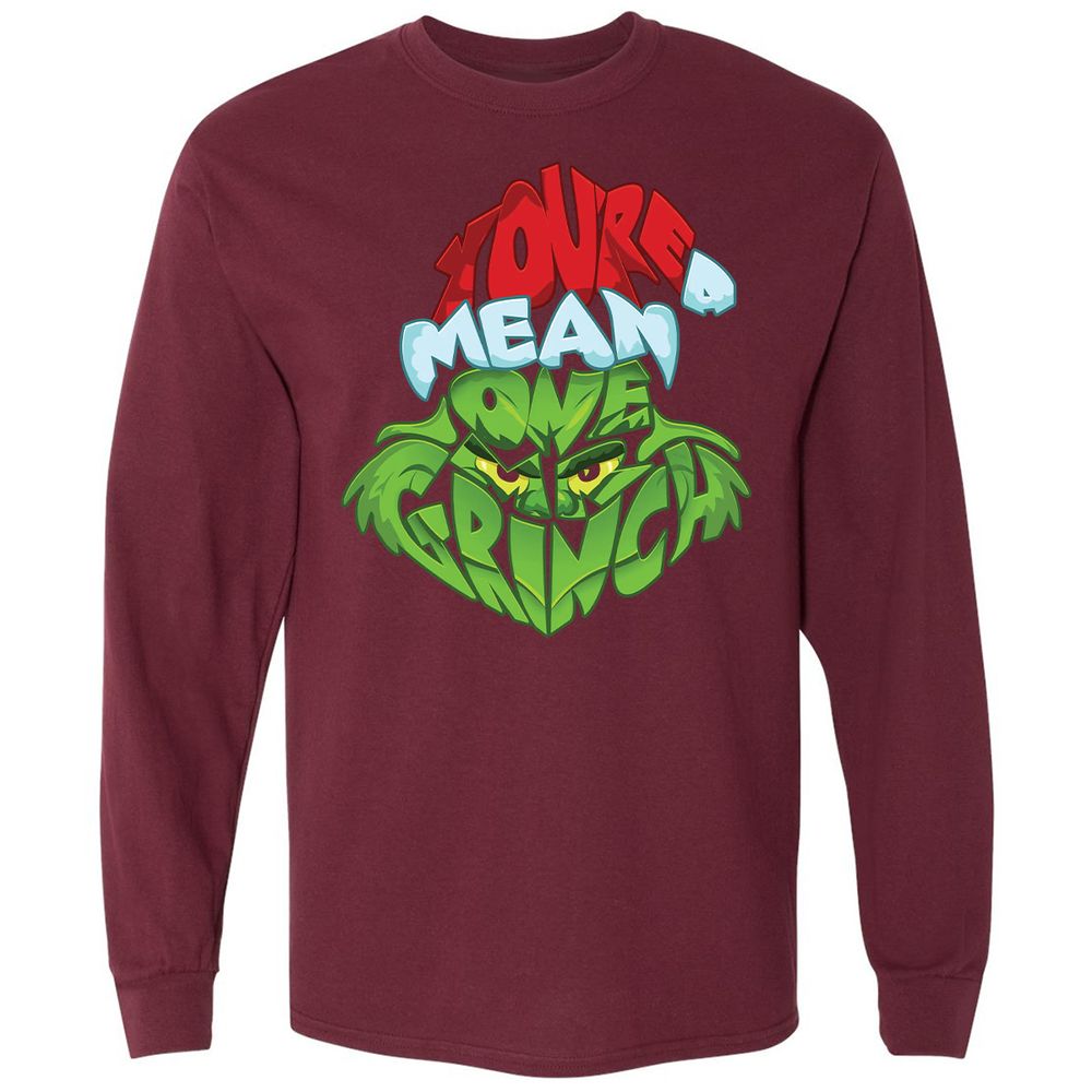Long Sleeve T-Shirt - MGAMU5H5 - Maroon - 11